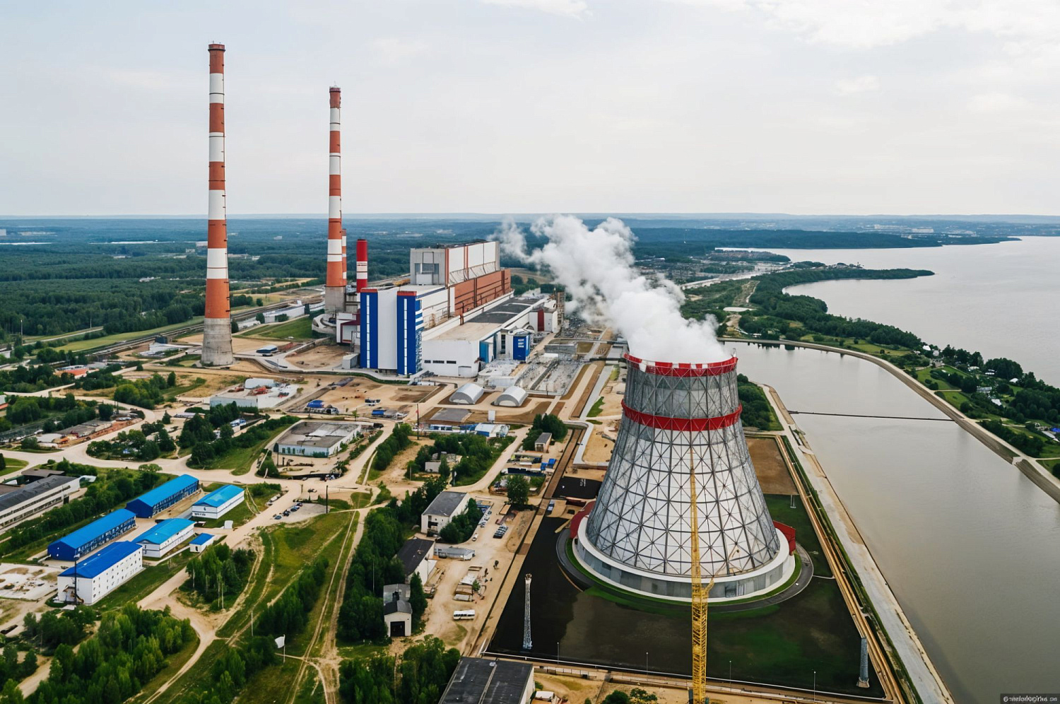 Проведение испытаний системы технического водоснабжения ГРЭС